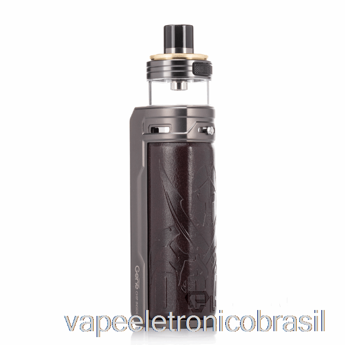 Vape Eletrônico Voopoo Drag S Pnp-x 60w Pod System Knight Chestnut